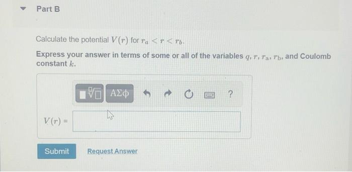 Solved A Metal Sphere With Radius Ra Is Supported On An | Chegg.com