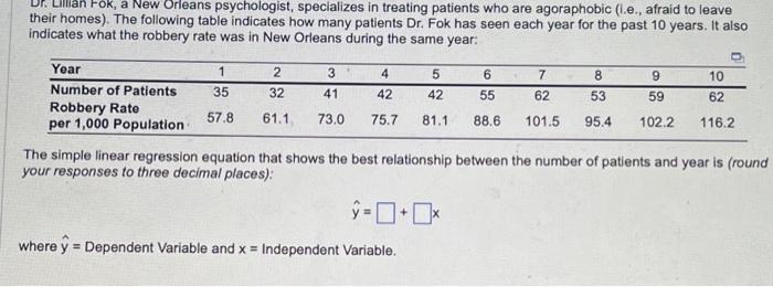 Solved B) Using Linear Regression Calculate The Number Of | Chegg.com