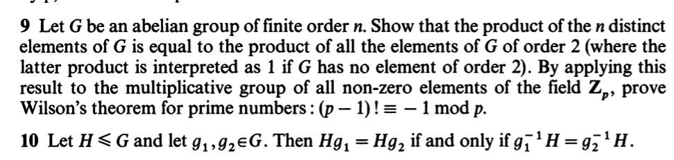 Solved 9 Let G Be An Abelian Group Of Finite Order N. Show | Chegg.com