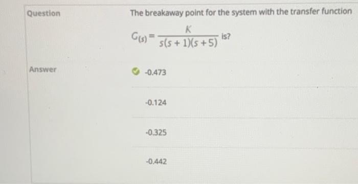 Solved 20. Multiple Choice: Given A System Question Given A | Chegg.com