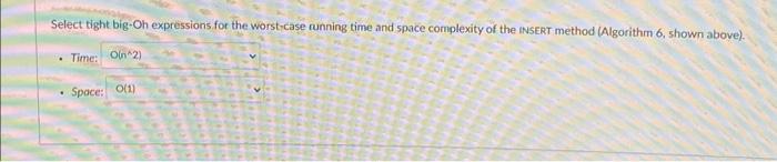 Solved Tosk: Complete the pseudocode for the | Chegg.com