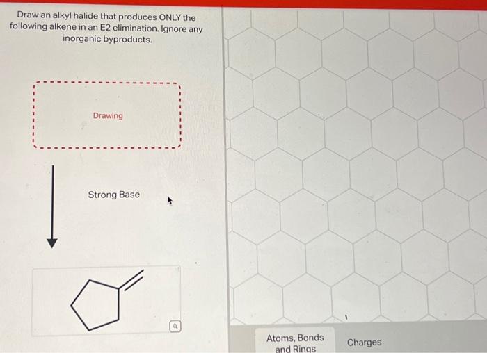 alkyl halide to alkene