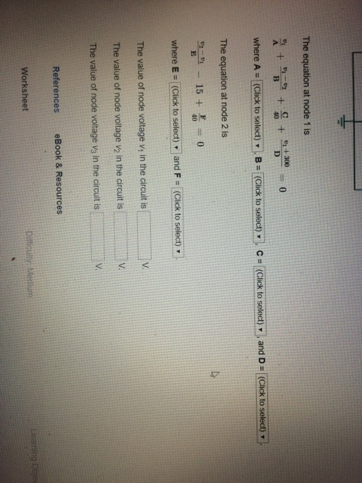Solved In the circuit given below, R = 16 . Determine the | Chegg.com