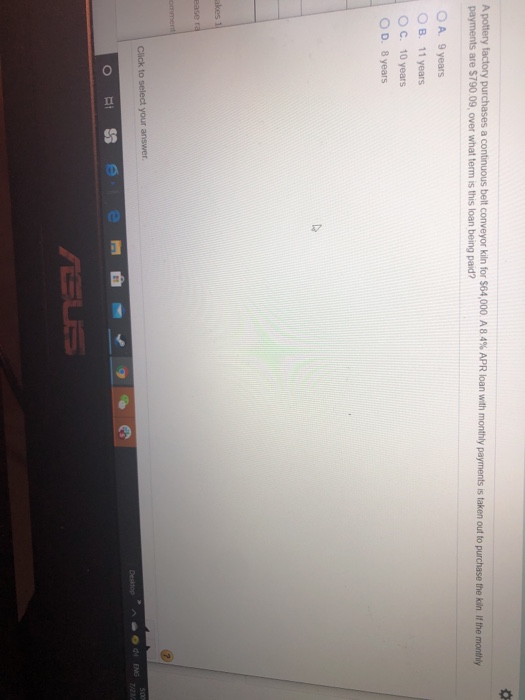 Solved A pottery factory purchases a continuous belt