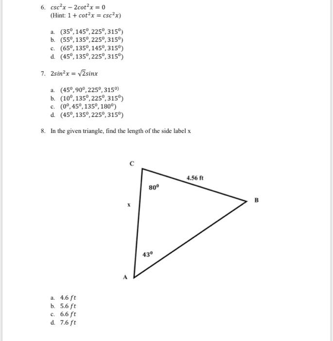 Solved 1, Simplify (sinx + cosx)* - 1+ 2sin2x (Hint: sin2x = | Chegg.com