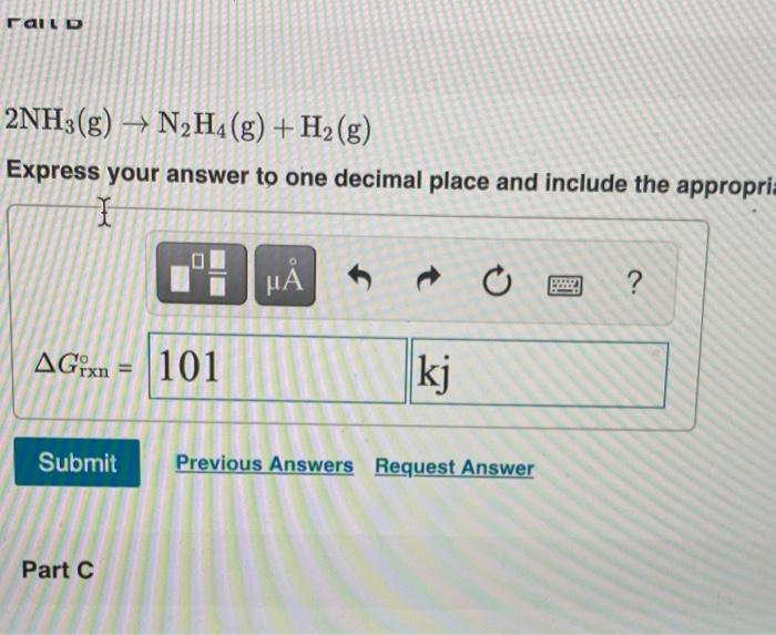 Solved e Text Use standard free energies of formation to | Chegg.com