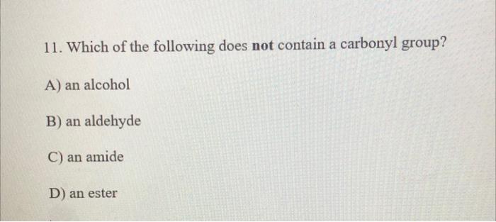 Solved 10. Which of the following compounds is most soluble | Chegg.com