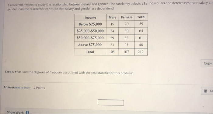 Solved A researcher wants to study the relationship between | Chegg.com
