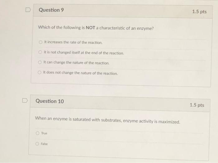 Solved D Question 7 1.5 pts The addition of phosphate groups | Chegg.com