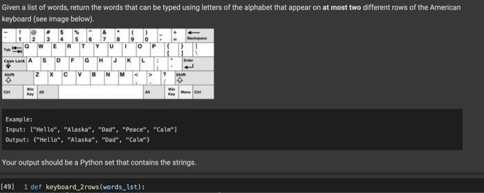 Solved in python program, comment each line the instructions | Chegg.com