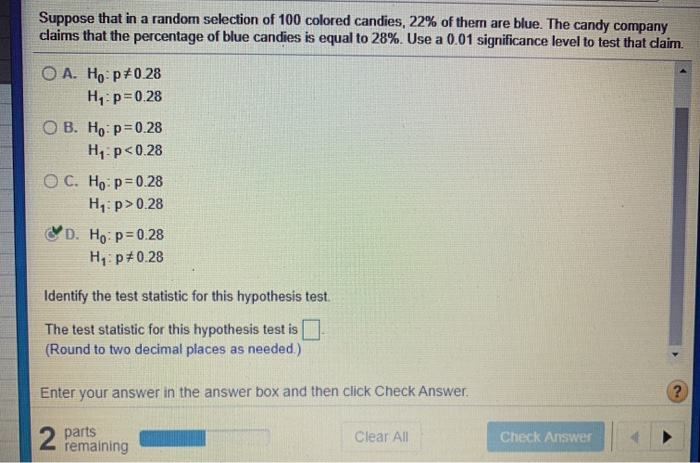 Solved Suppose that in a random selection of 100 colored | Chegg.com
