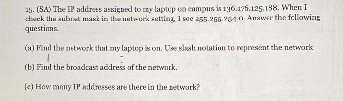 Solved I Need Help With Solving This Problem (part A, B, And | Chegg.com