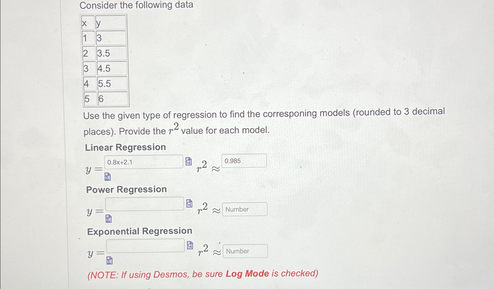 Consider the following data\table[[x,y
