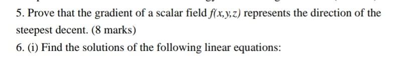 Solved 5. Prove that the gradient of a scalar field f(x,y,z) | Chegg.com