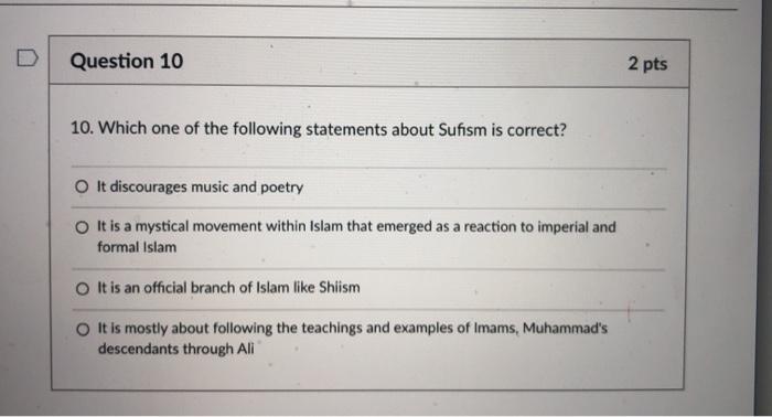 Solved Question 6 2 pts 6. Which one of the following | Chegg.com