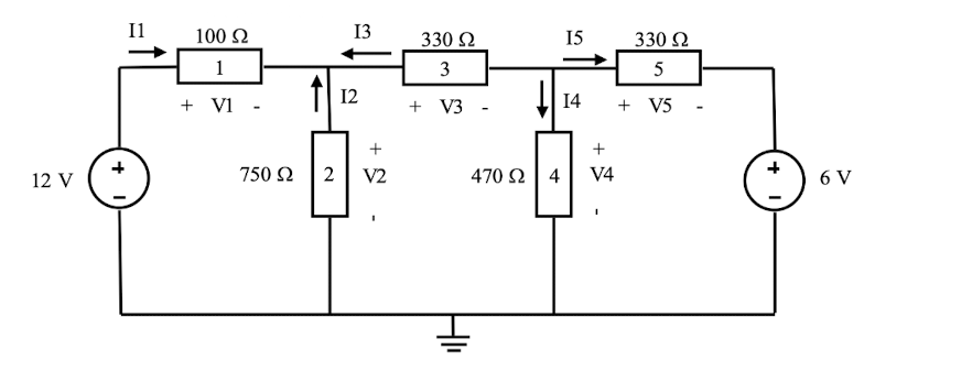 Solved Calculate the currents and voltages in each branch | Chegg.com