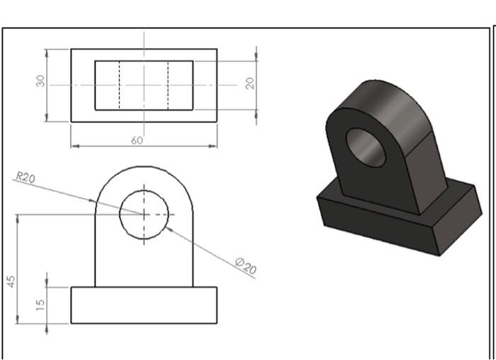 Solved can you design this part step by step using | Chegg.com