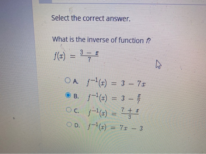 What Is The Inverse Of X Cubed