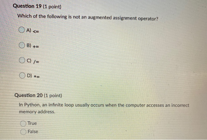 illegal expression for augmented assignment