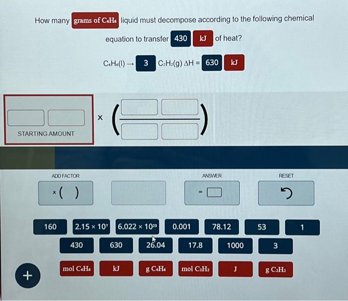 Solved How many liquid must decompose according to the | Chegg.com