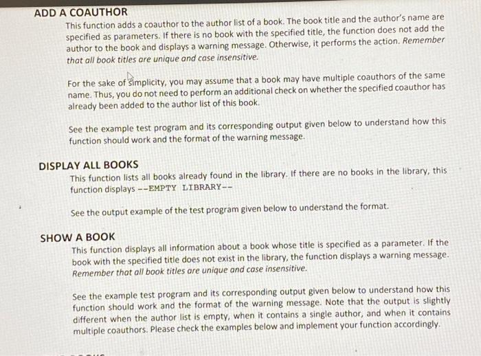 Solved In this homework assignment, you are supposed to | Chegg.com