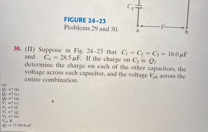 Solved suppose in fig 24-23 that C1=C2=C3= 16.0μF and