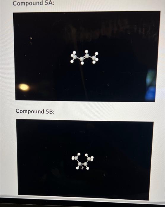 Solved Compound 1A: Compound 1B: Station 2Compound | Chegg.com