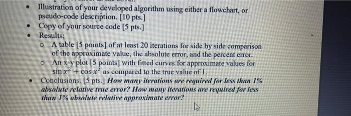 Solved how do i develop a algorithm using a flowchart or | Chegg.com