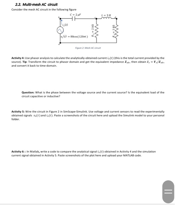 2.3. Complex Power and power factor correction