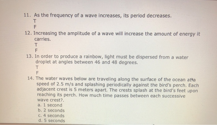 Solved 9. Which of the following best describes what happens | Chegg.com
