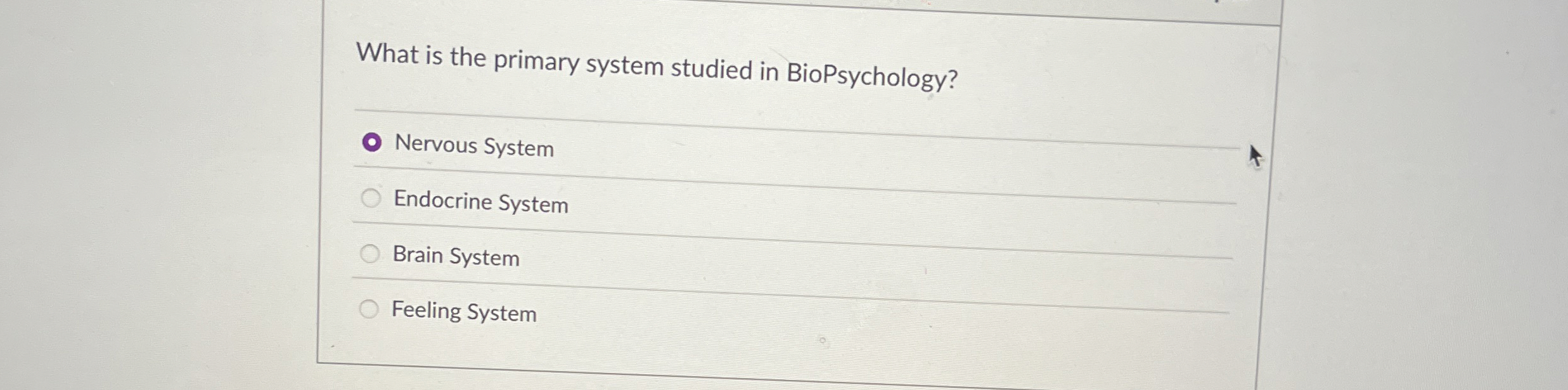 Solved What is the primary system studied in | Chegg.com