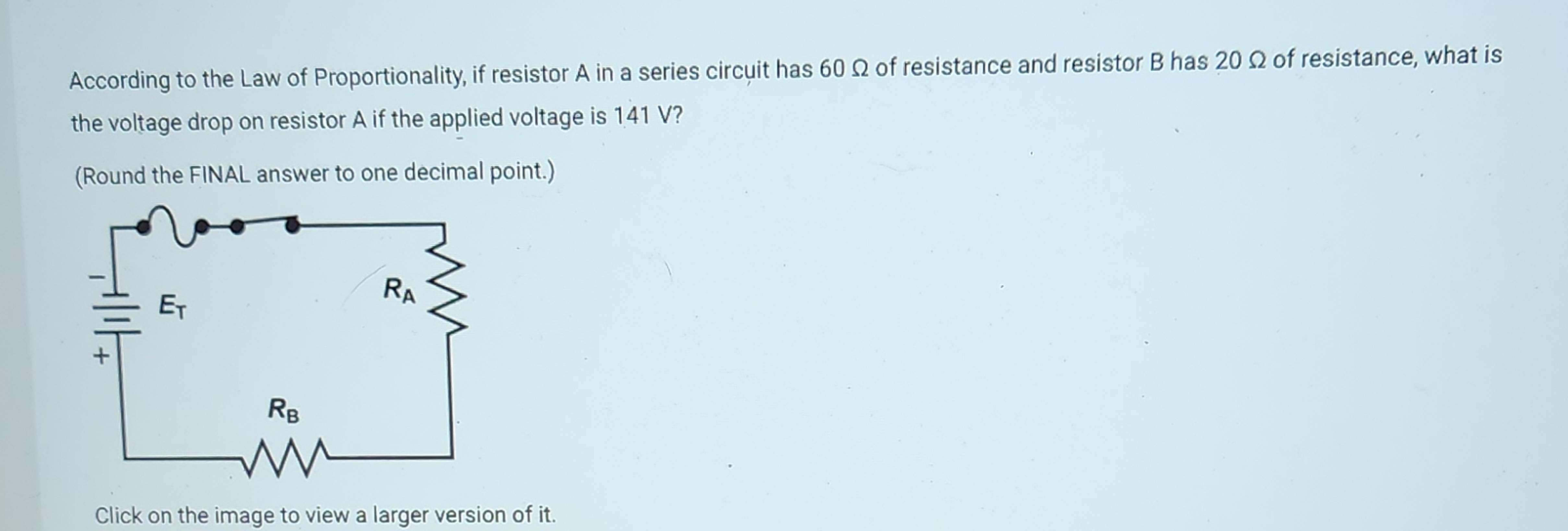 Solved According to the Law of Proportionality, if resistor | Chegg.com