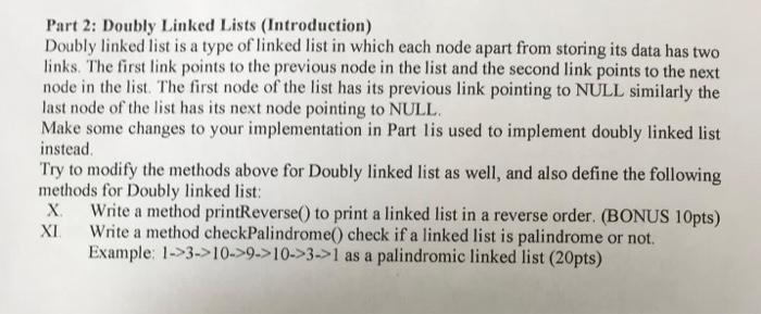 Solved write a java code the part I and II are related but | Chegg.com