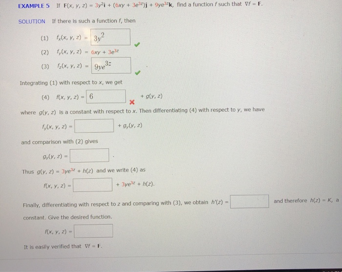 Solved If F X Y Z 3y2i 6xy 3e J 9ye3k Find A Fun Chegg Com