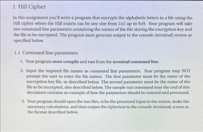 Solved In this assignment you'll write a program that | Chegg.com