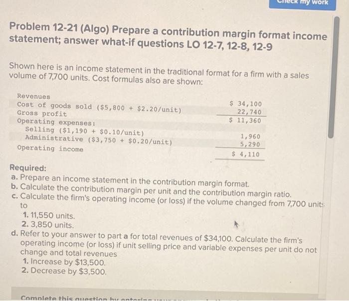 solved-problem-12-21-algo-prepare-a-contribution-margin-chegg