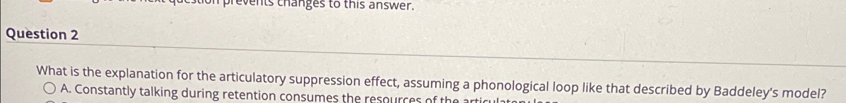 Solved Question 2What Is The Explanation For The | Chegg.com