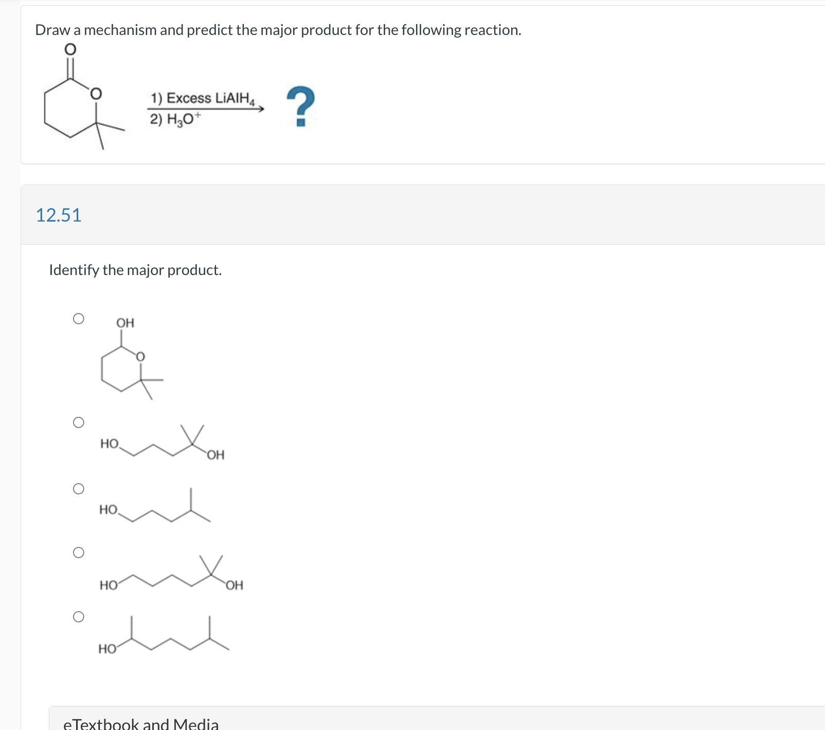Solved Draw a mechanism and predict the major product for | Chegg.com