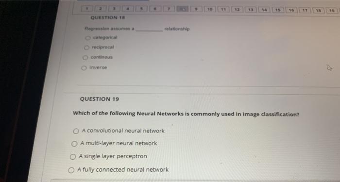 Solved QUESTION 16 Data used to develop a machine learning | Chegg.com