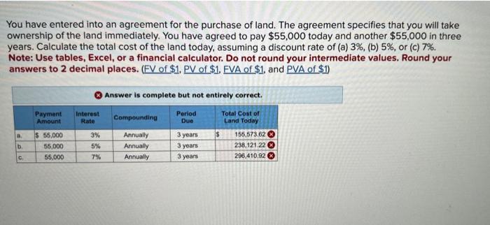 solved-you-have-entered-into-an-agreement-for-the-purchase-chegg