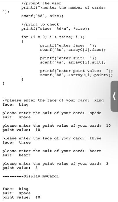 Solved For this assignment you will change the card.c code | Chegg.com