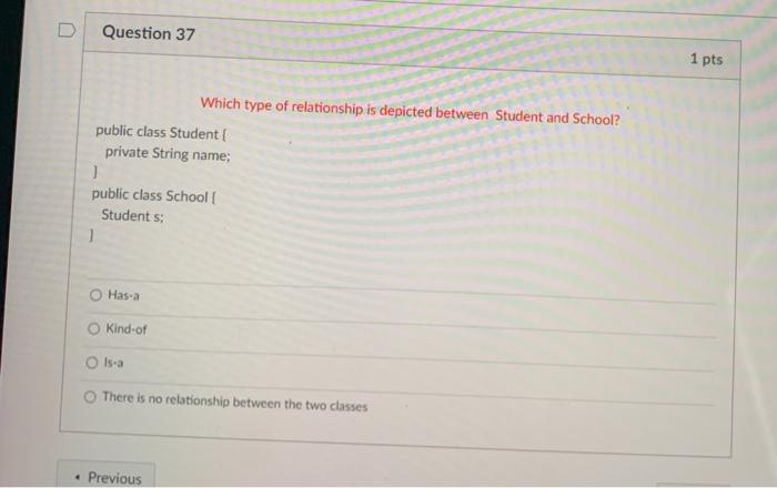 Solved u Question 36 1 pts What is output? import | Chegg.com