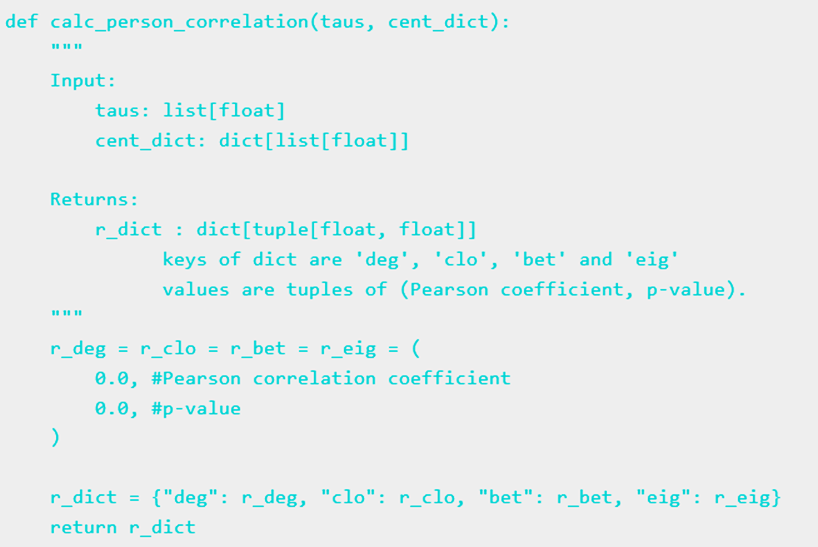 Solved complete the python method | Chegg.com