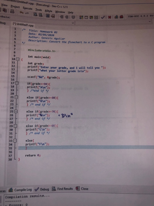 Solved Add a while loop to the program developed in Homework | Chegg.com