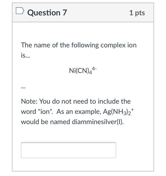 Solved D Question 5 1 Pts Which Of The Following | Chegg.com