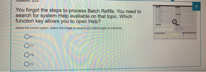 Solved Question: 223 You forgot the steps to process Batch | Chegg.com