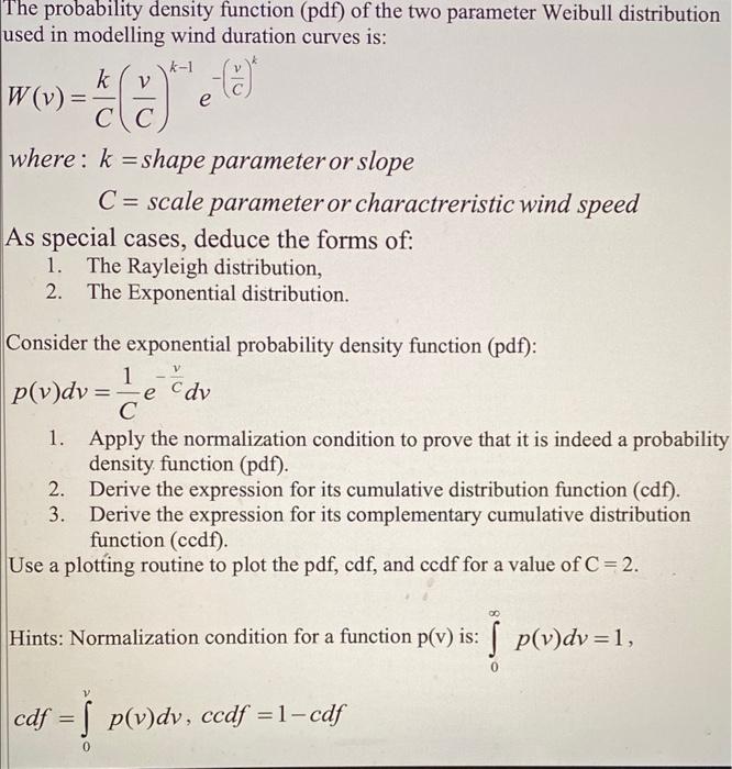 Solved The probability density function (pdf) of the two | Chegg.com