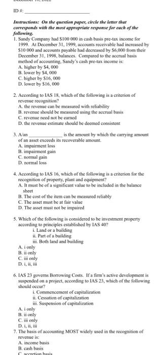 Solved course is financial Analysis and Reporting . please | Chegg.com