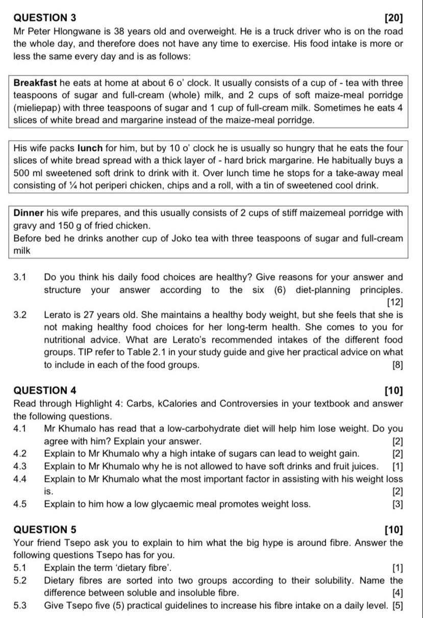 Solved QUESTION 1 [10] Consider the