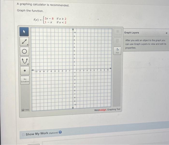 Solved A graphing calculator is recommended. Graph the | Chegg.com